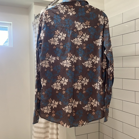 Western Aloha - Pearl Snap Hawaiian Long-Sleeveve Shirt Size M 🤠‼️PRICE DROP‼️ - Picture 5 of 7